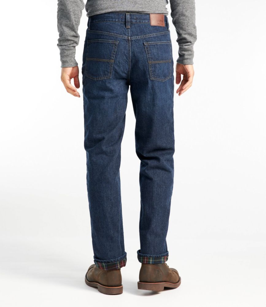Men's L.L.Bean 1912 Jeans, Classic Fit, FlannelLined at L.L.Bean