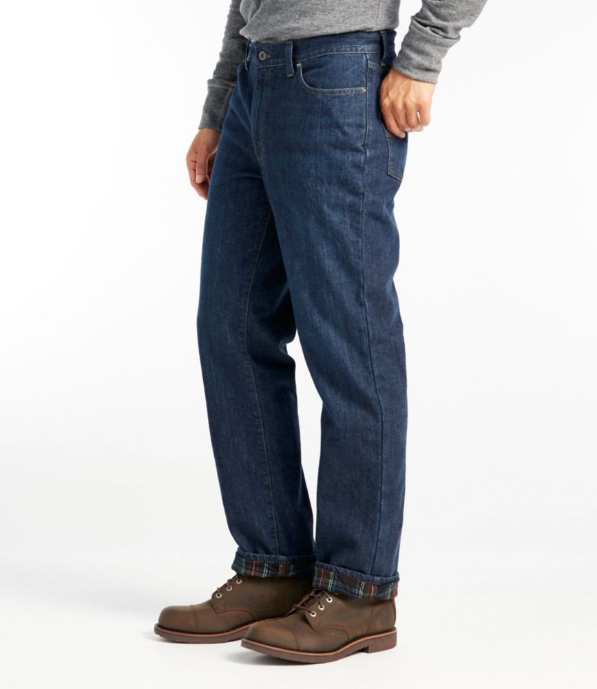 Men's L.L.Bean 1912 Jeans, Classic Fit, FlannelLined at L.L.Bean
