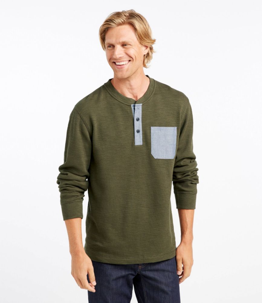 Katahdin Iron Works Heavyweight Henley, LongSleeve
