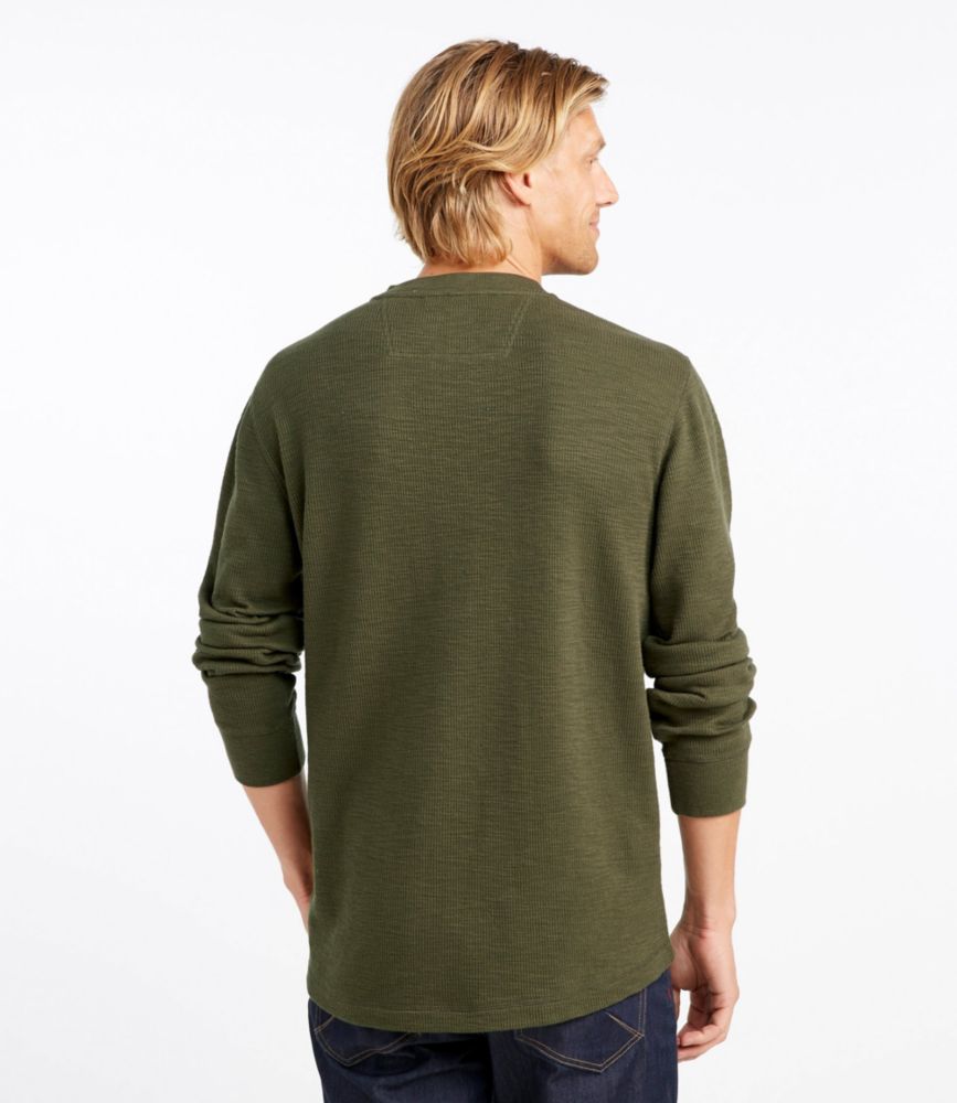 Katahdin Iron Works Heavyweight Henley, LongSleeve Shirts at L.L.Bean