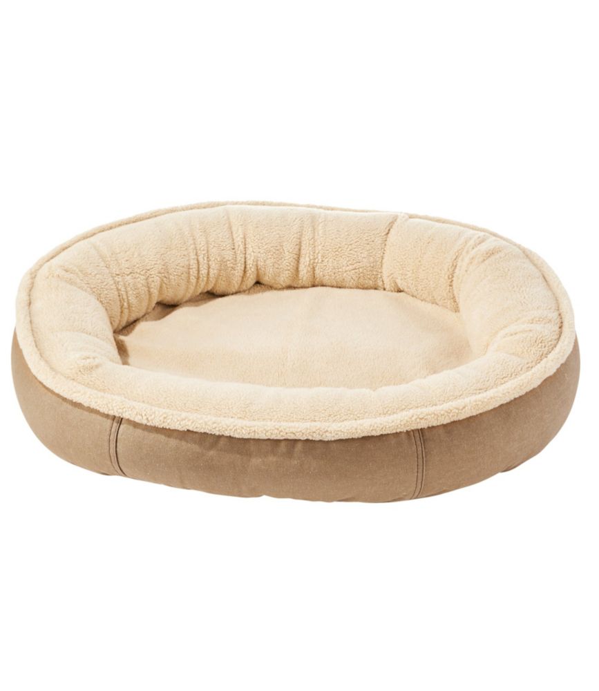 Premium Oval Bolster Dog Bed Home Goods at L.L.Bean