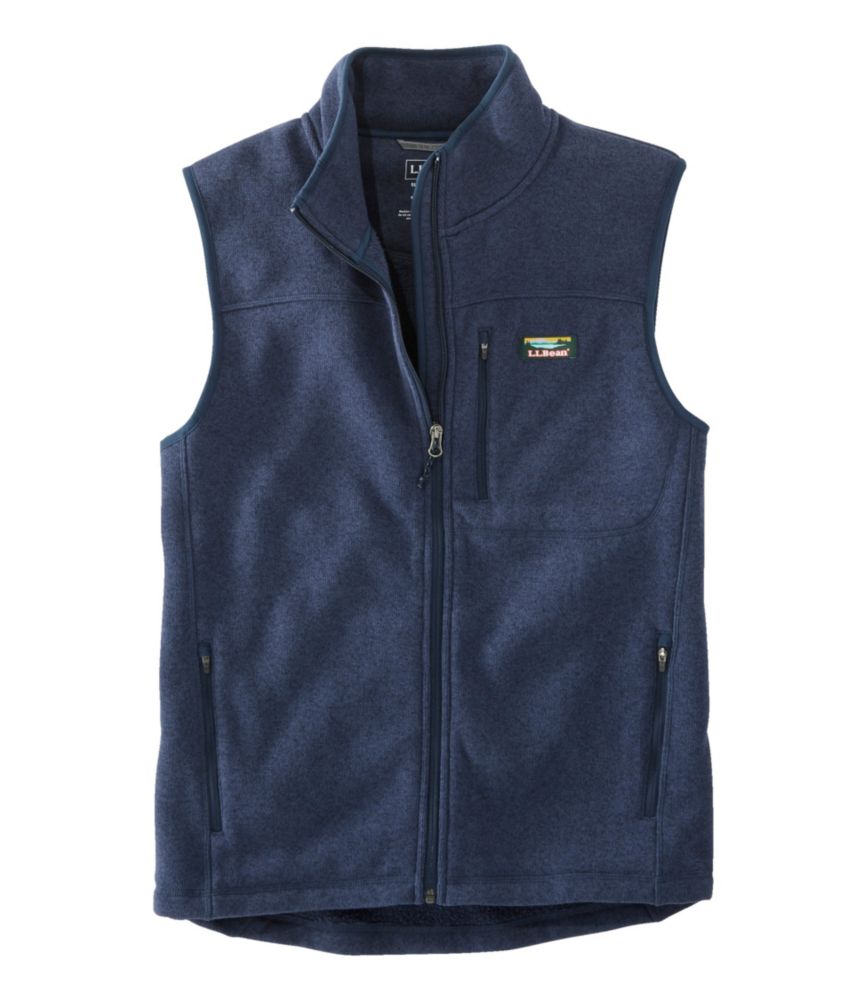 Men's Bean's Sweater Fleece Vest Vests at L.L.Bean