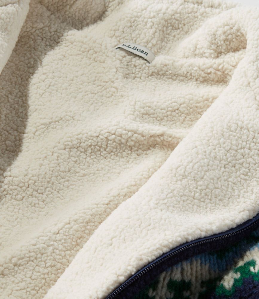 Women's L.L.Bean Classic Ragg Wool Sweater, SherpaLined Zip Cardigan