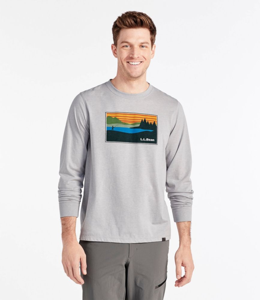 Men's Technical Fishing Graphic Tees, LongSleeve TShirts at L.L.Bean
