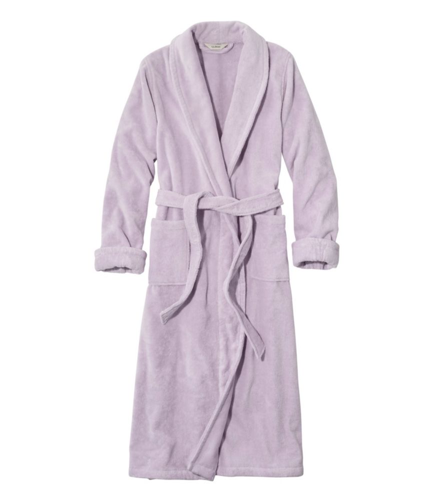 Women's Organic Terry Robe Robes at L.L.Bean