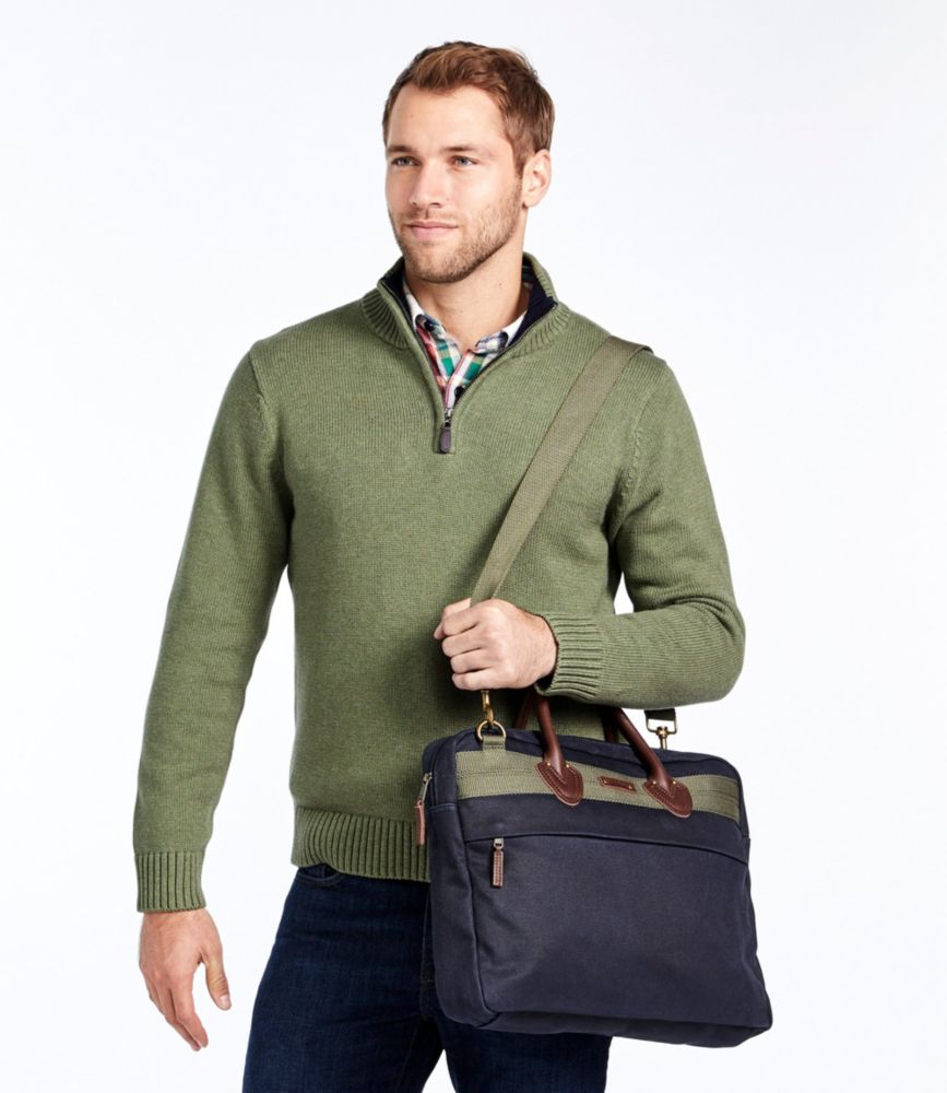 Waxed Canvas Briefcase Bags & Totes at L.L.Bean