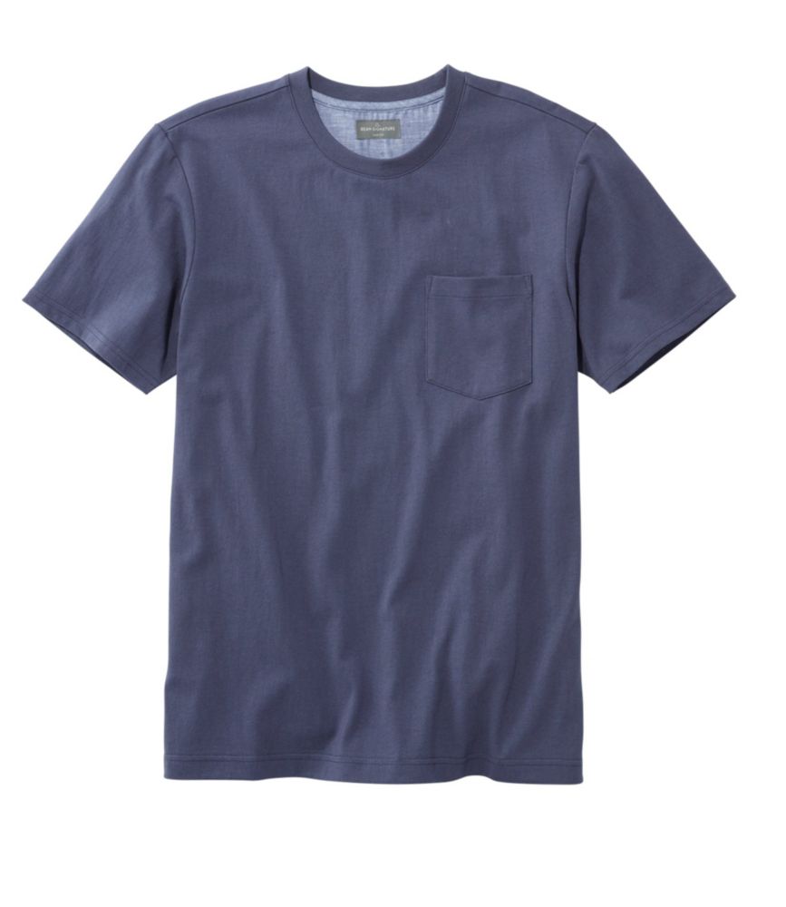 Men's Signature Pocket Tee, ShortSleeve TShirts at L.L.Bean