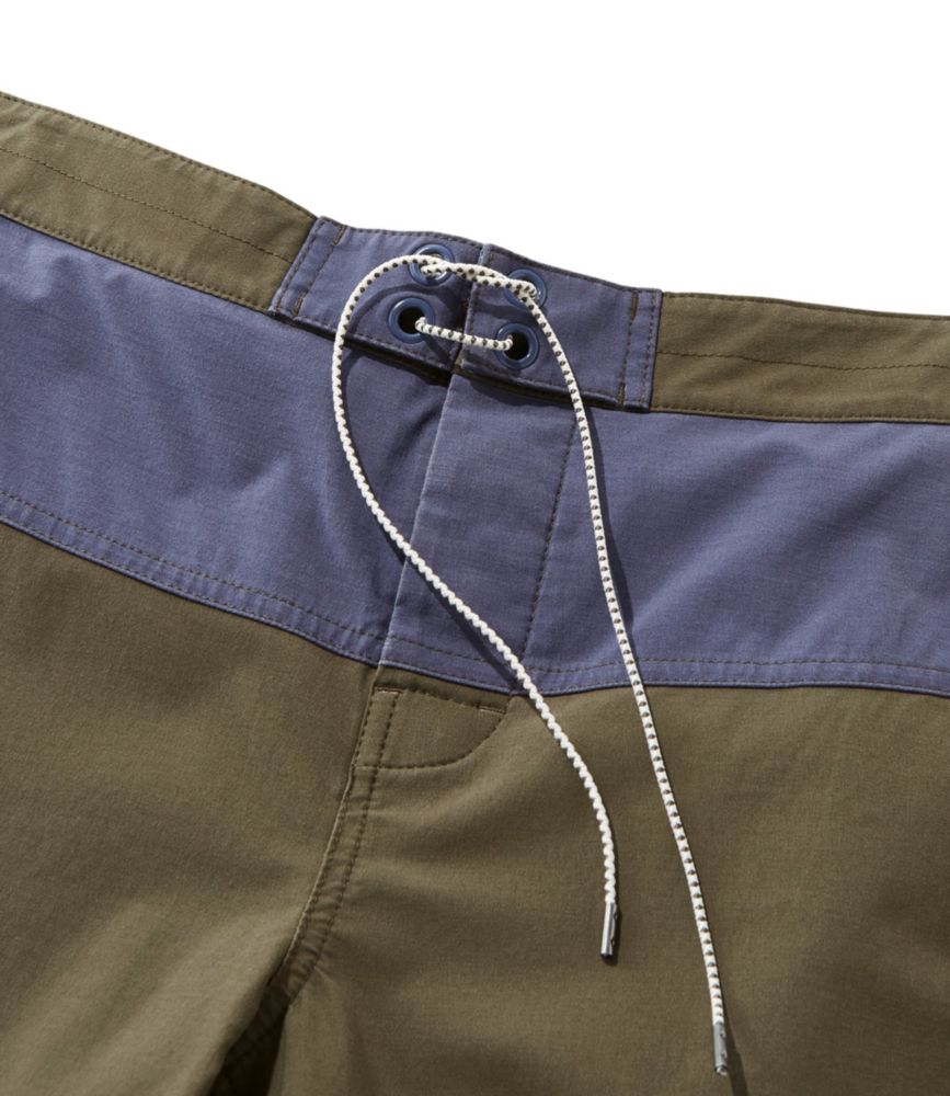 Men's Signature Hybrid Board Shorts, Colorblock Shorts at L.L.Bean