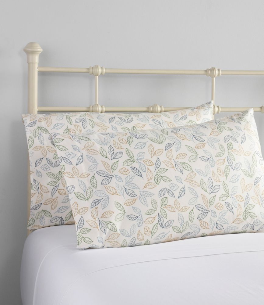 Tossed Leaves Flannel Sheet Collection Sheets at L.L.Bean