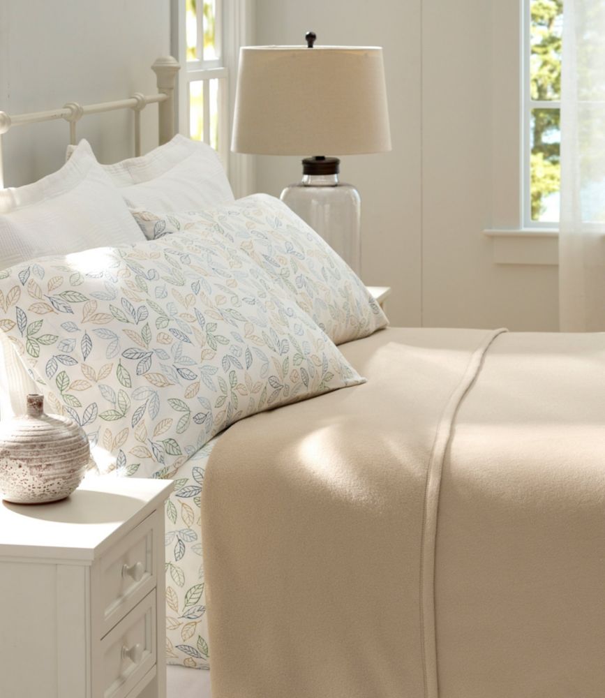 Tossed Leaves Flannel Sheet Collection Sheets at L.L.Bean