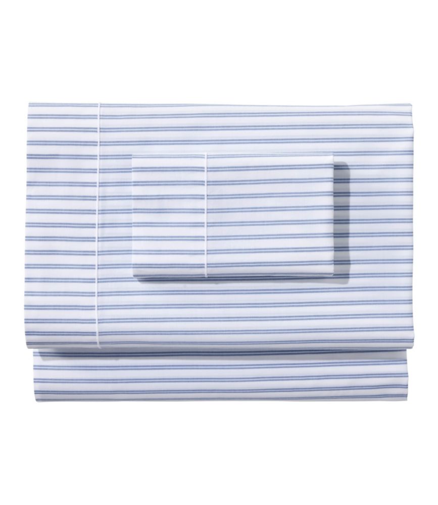 Premium Egyptian Percale Sheet Collection, Stripe Sheets at L.L.Bean