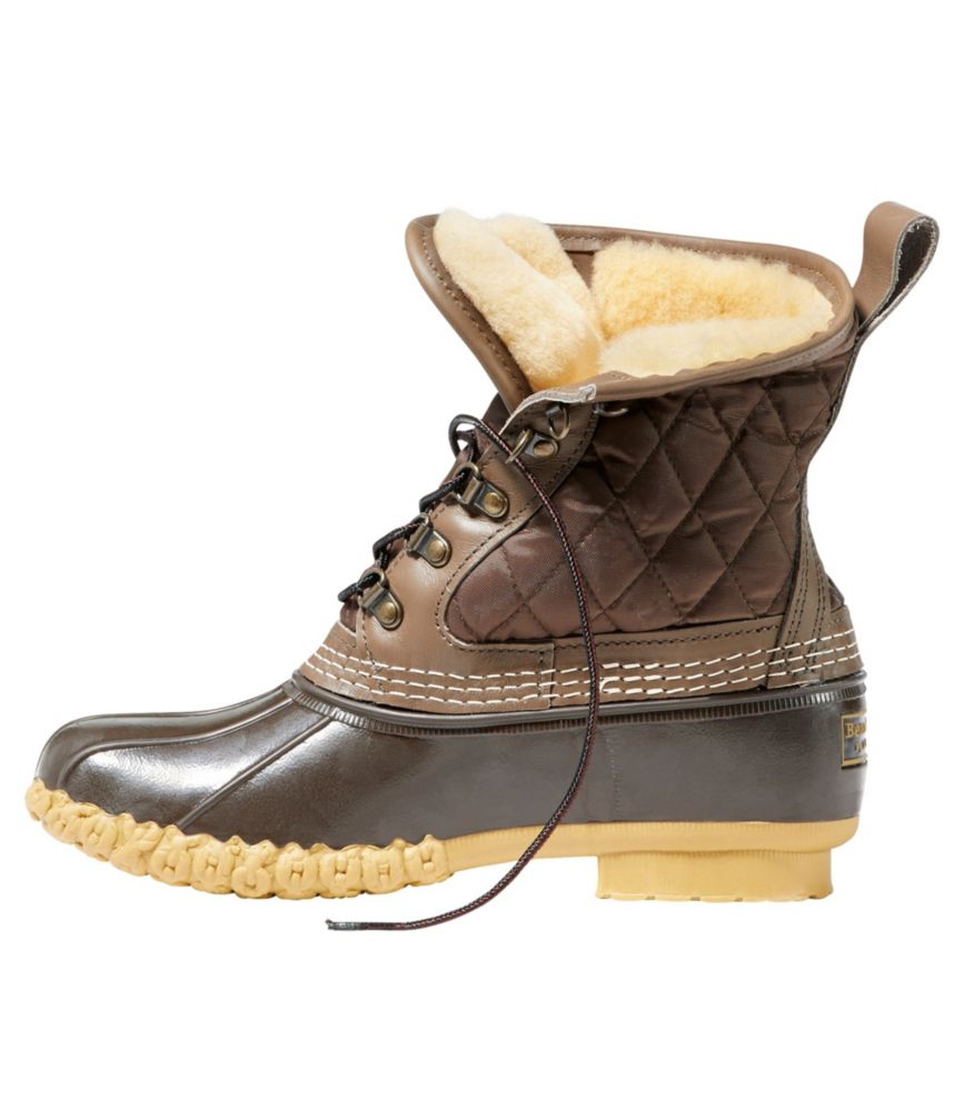 Women's Bean Boots, 8" ShearlingLined Boots at L.L.Bean