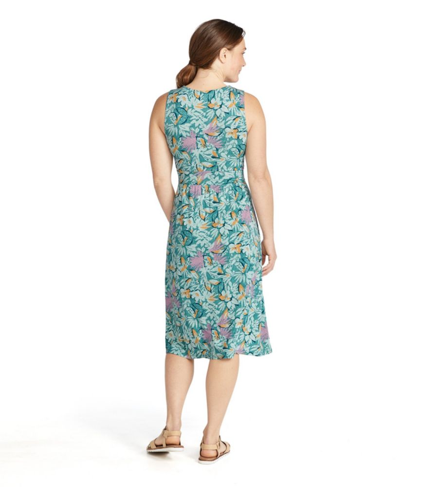 Women's Summer Knit Dress, Sleeveless Print at L.L.Bean