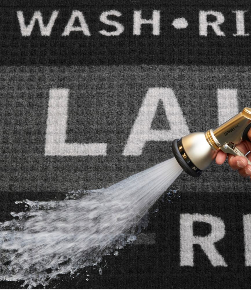 Heavyweight Recycled Waterhog Laundry Room Mat Runner Waterhog Mats