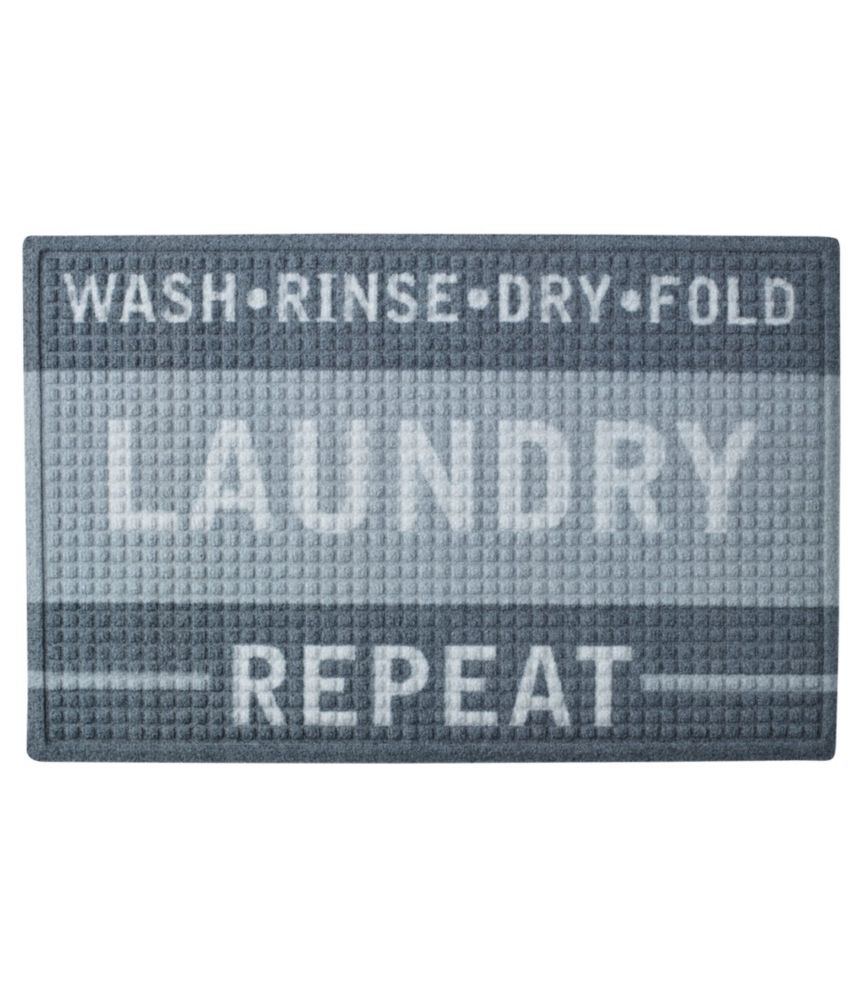 Heavyweight Recycled Waterhog Laundry Room Mat Waterhog Mats at L.L.Bean