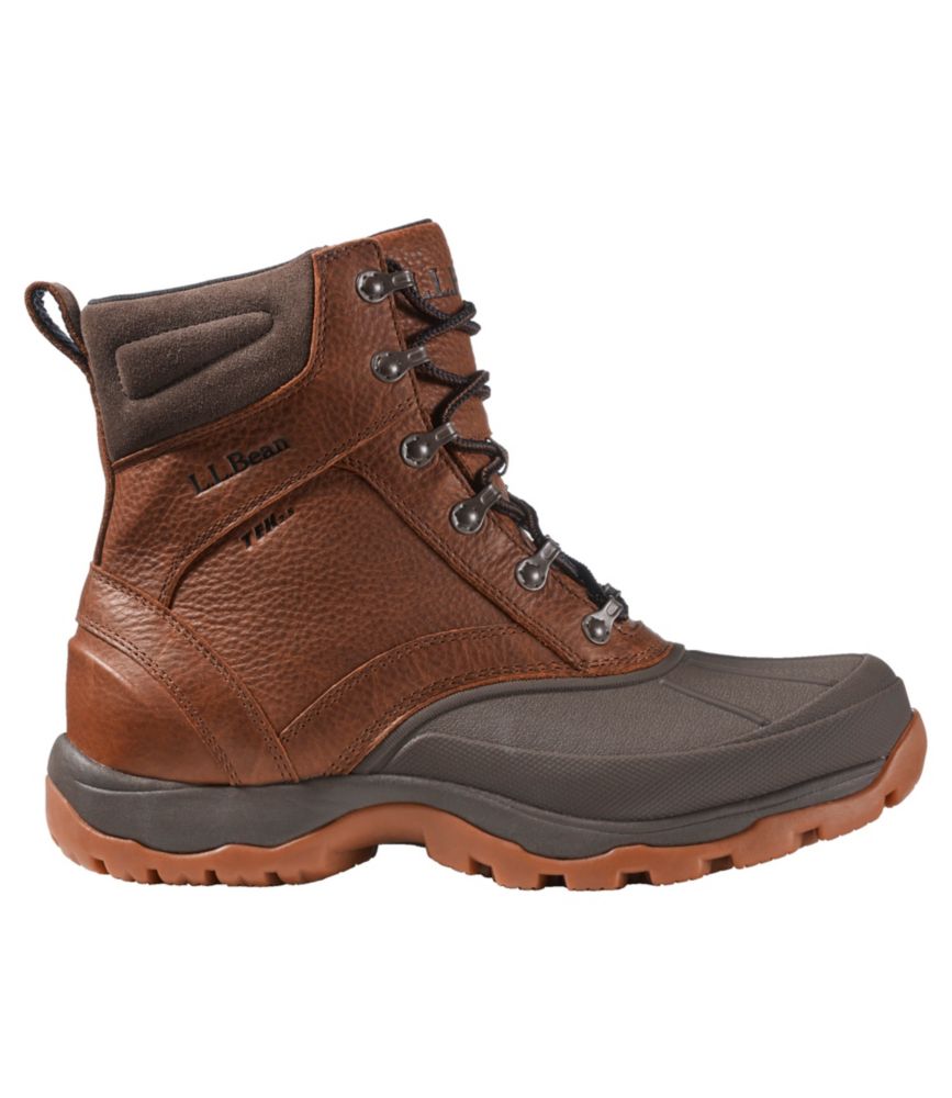 Men's Storm Chaser Boots 5, Lace Leather Rain & Snow at L.L.Bean