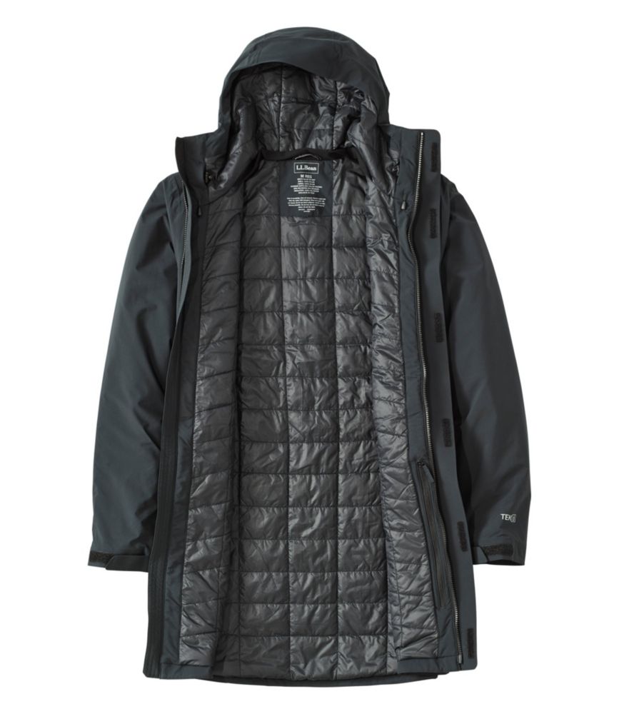 Men's Waterproof Packaway Long Coat Men's at L.L.Bean