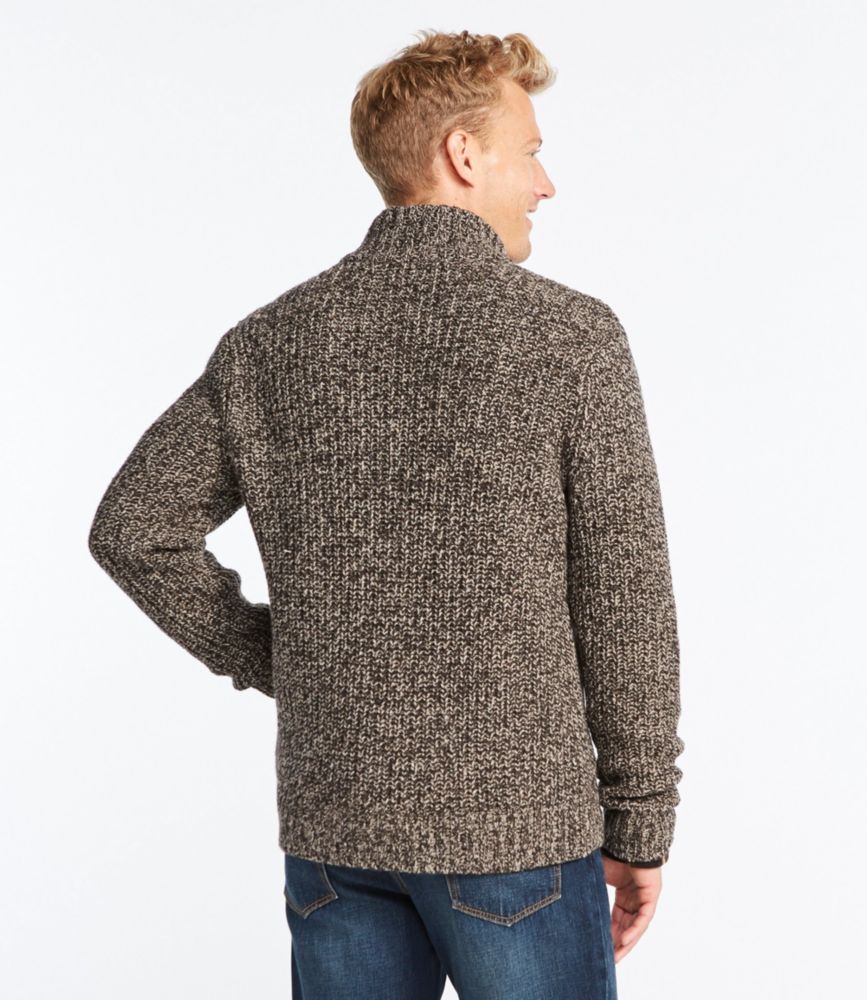 Men's Signature Ragg Wool Sweater, FullZip