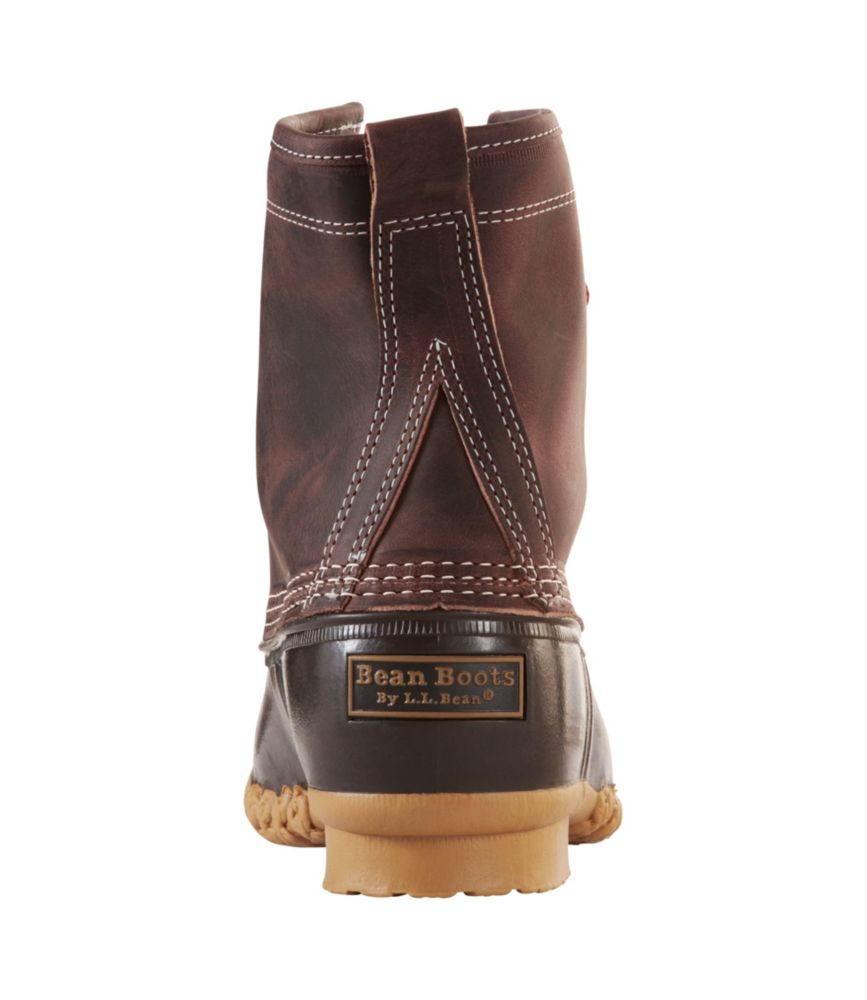 Men',s Bean Boots, 8&quot, FlannelLined, Thinsulate Insulation