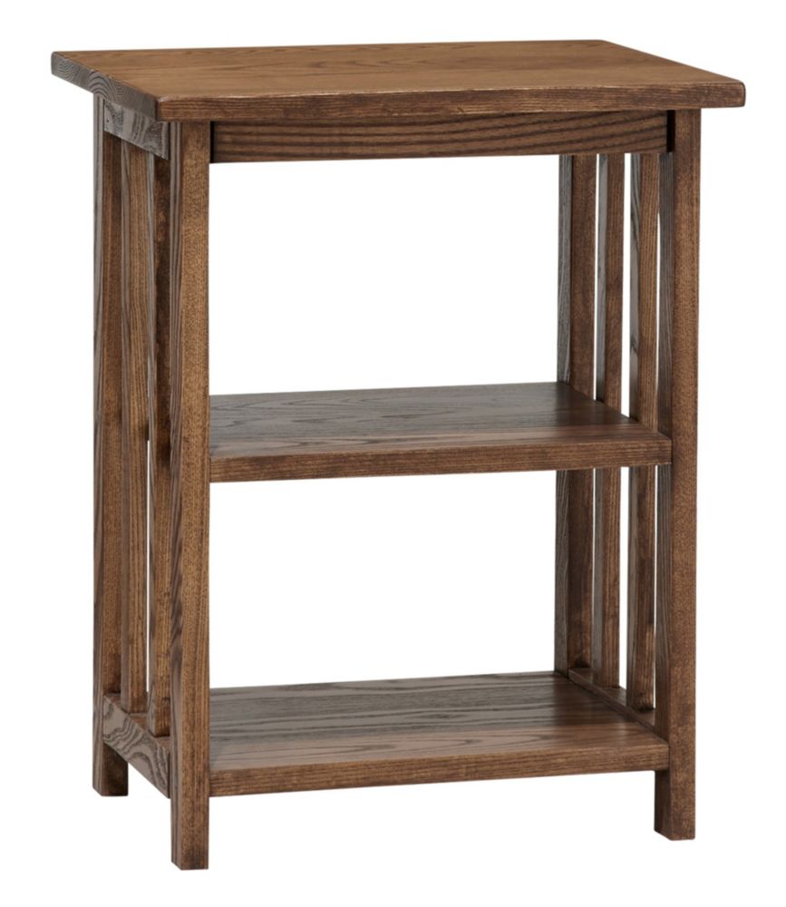 American Mission Two Shelf End Table Storage at L.L.Bean