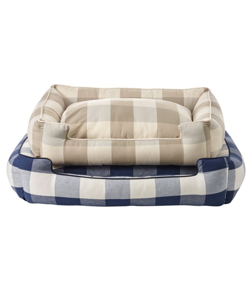 Lounge Dog Bed, Plaid Beds & Blankets at L.L.Bean