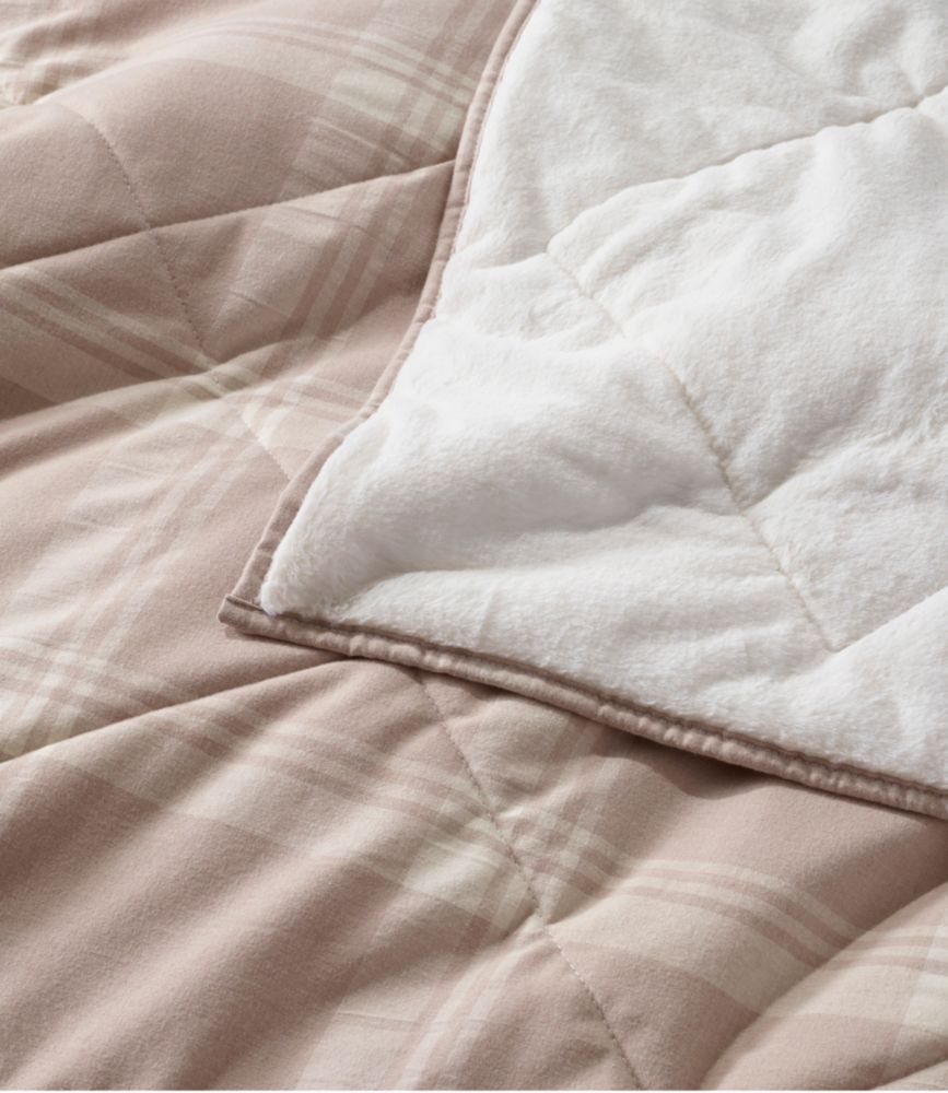 Plush Backed Comforter Set Comforters at L.L.Bean