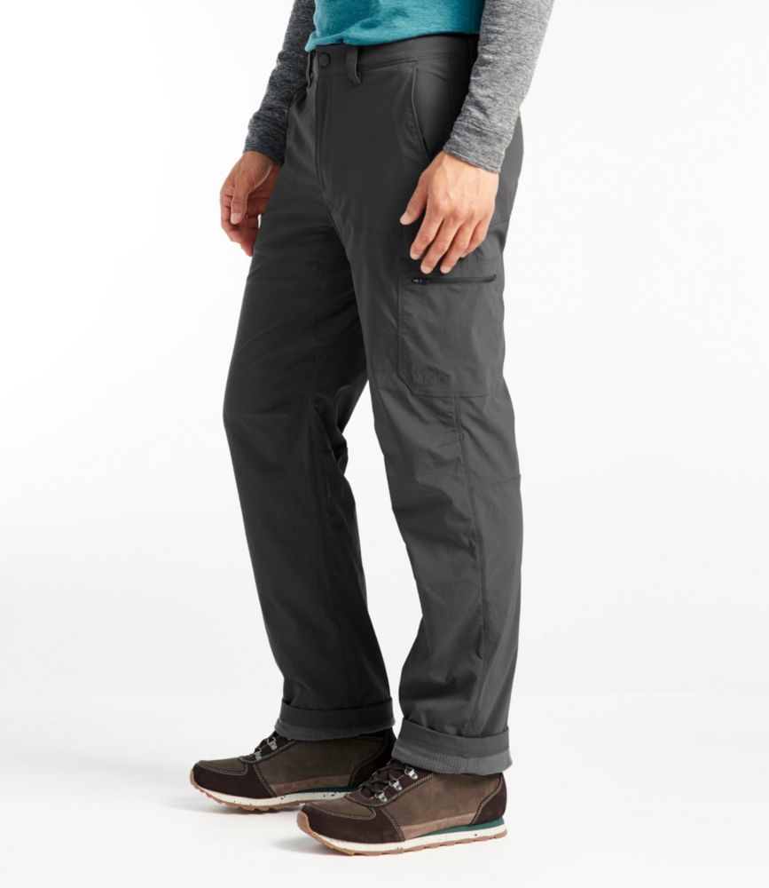 Men's Cresta Hiking Pants, Standard Fit, FleeceLined Pants at L.L.Bean