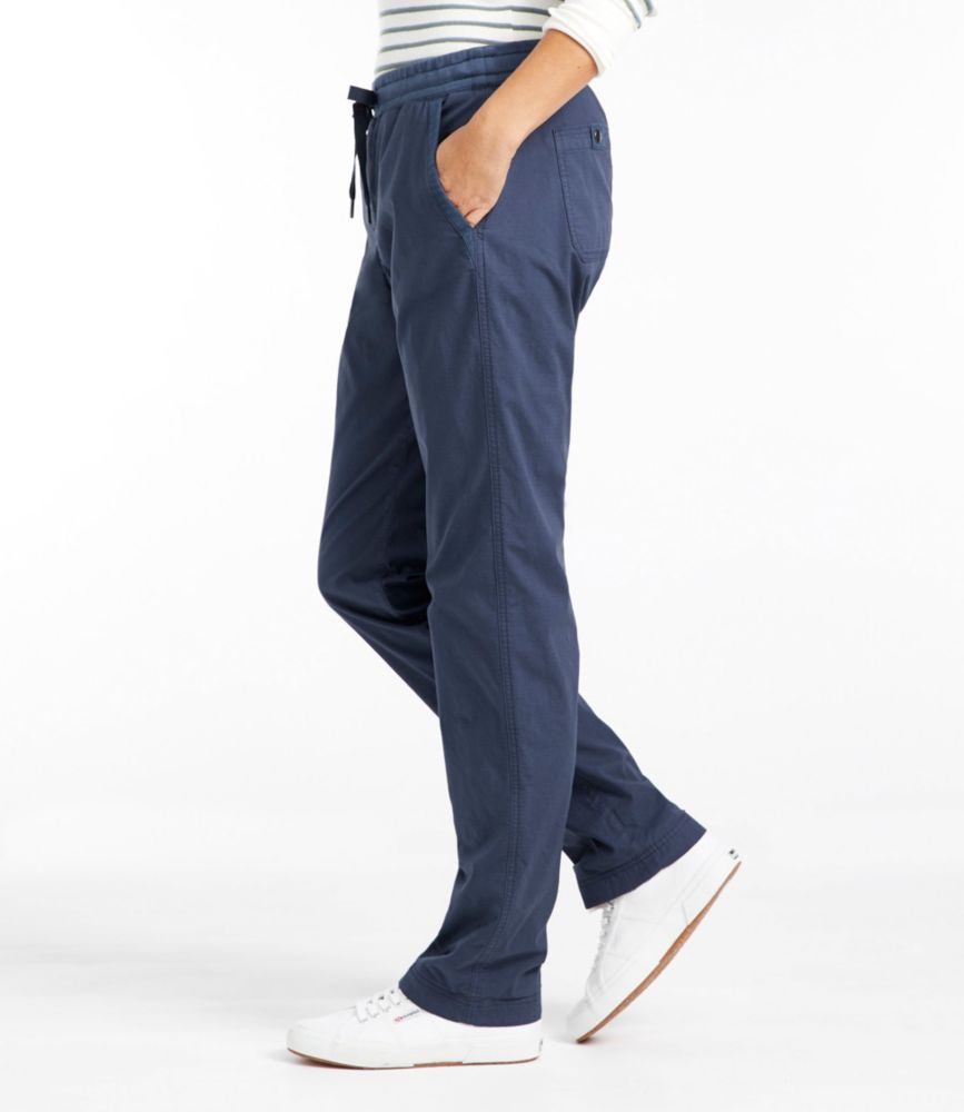 Women's Stretch Ripstop PullOn Pants, FleeceLined
