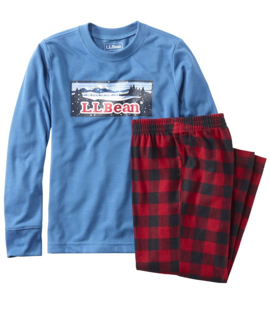 Kids' L.L.Bean Flannel Pajamas Sleepwear at L.L.Bean