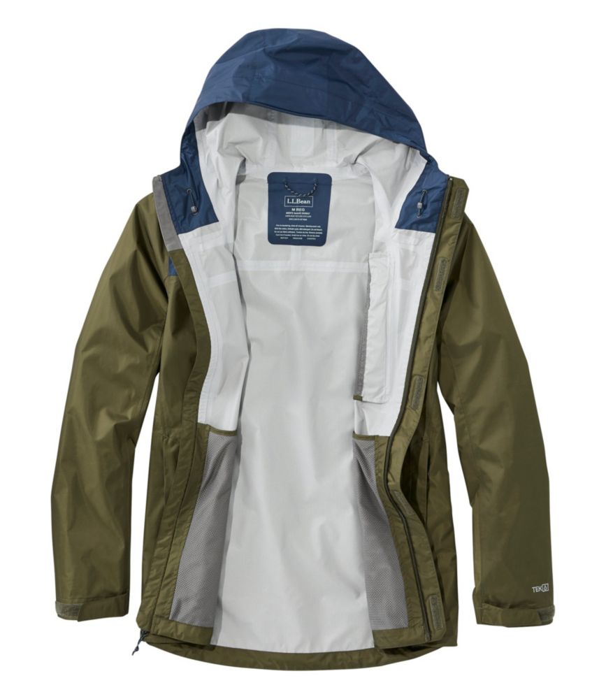 Men's Trail Model Rain Jacket, Colorblock Men's at L.L.Bean