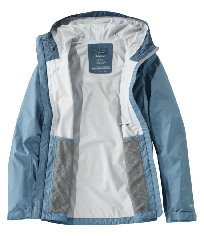 Women's Trail Model Rain Jacket, Colorblock Women's Rain Jackets at L