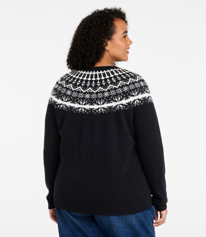 Women's Classic Cashmere Sweater, Crewneck Fair Isle Sweaters at L.L.Bean