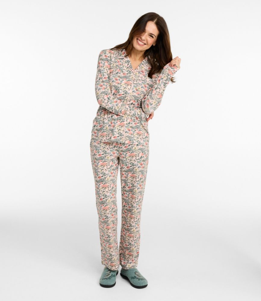 Women's SuperSoft ShrinkFree Pajama Set, ButtonFront Pajamas