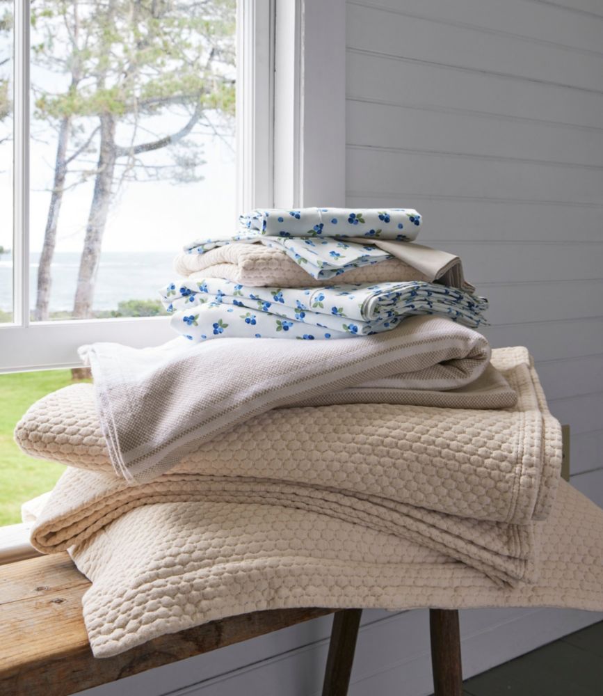 Organic Matelassé Bedspread Bedspreads & Coverlets at L.L.Bean