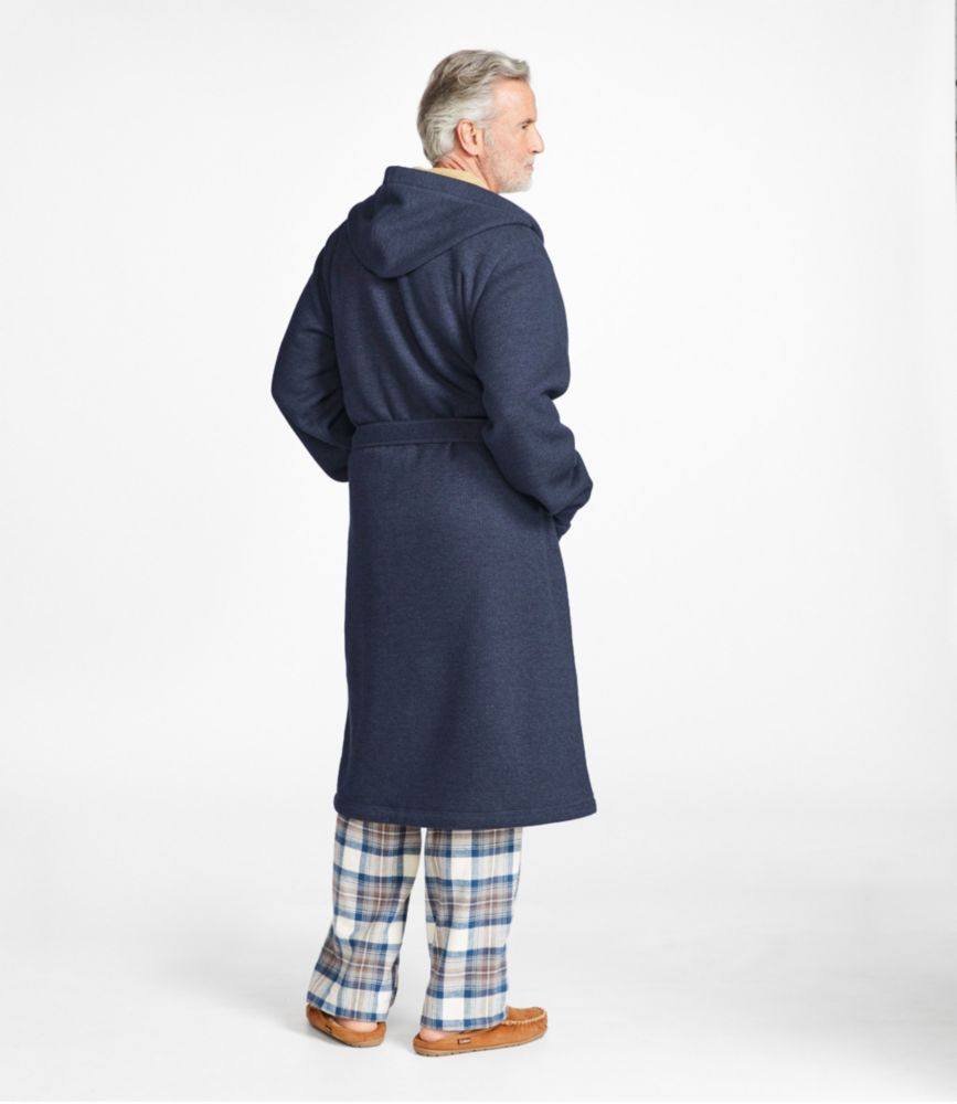 Men's Bonded Waffle Fleece Robe, Hooded Robes at L.L.Bean