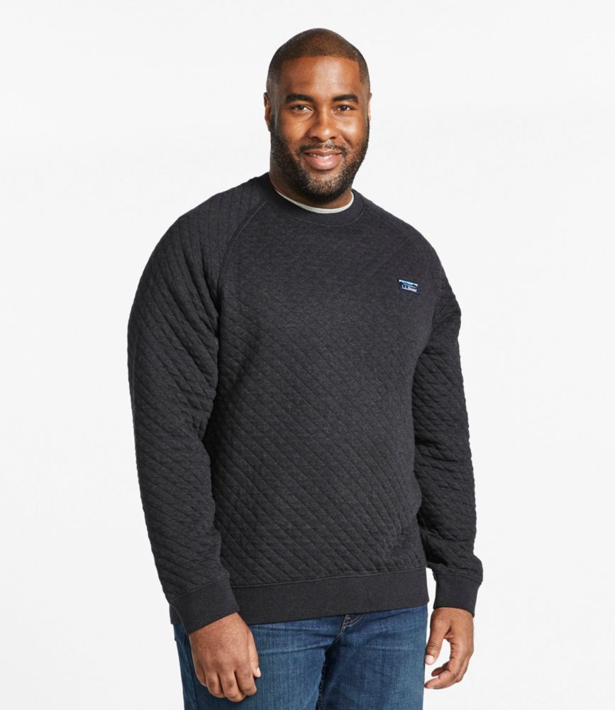 Men's Quilted Sweatshirt, Crewneck Sweatshirts & Fleece at L.L.Bean