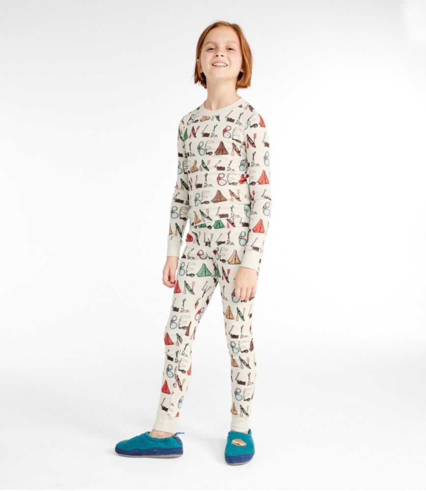 Kids' Organic Cotton Fitted Pajamas Sleepwear at L.L.Bean