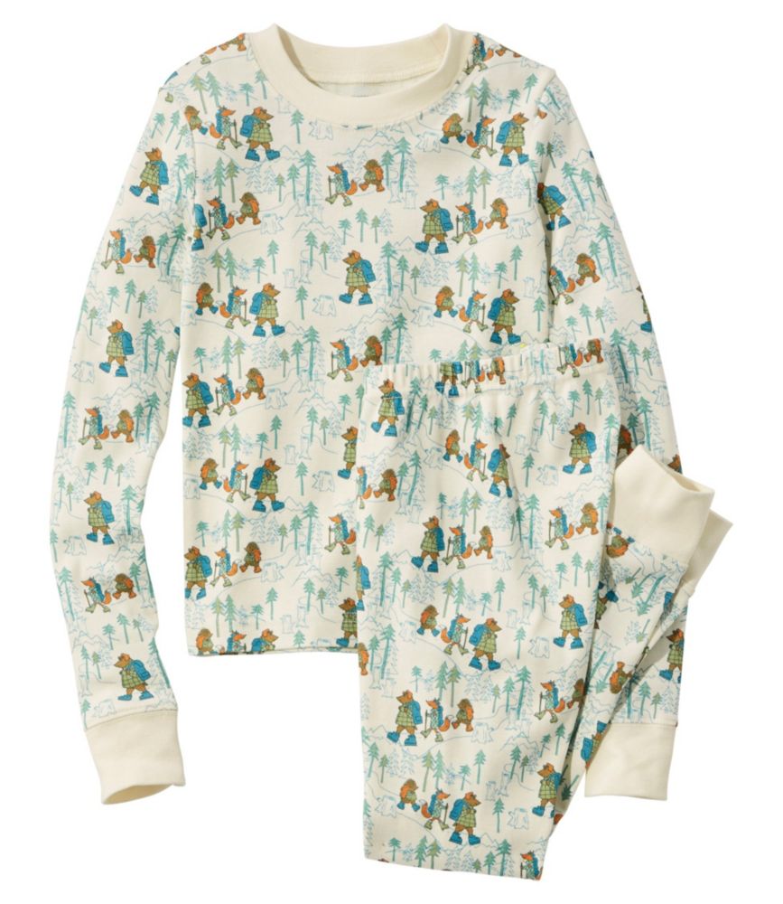 Kids' Organic Cotton Fitted Pajamas Sleepwear at L.L.Bean