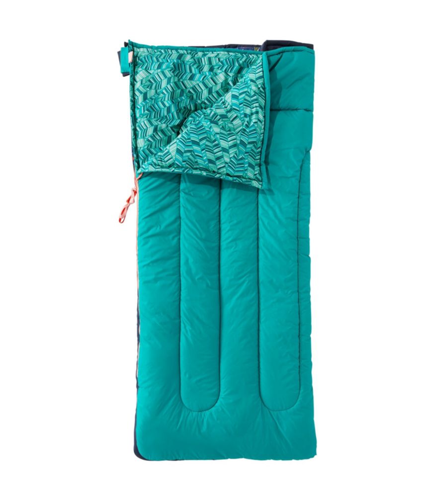 Kids' L.L.Bean CottonBlend Camp Sleeping Bag, 40°