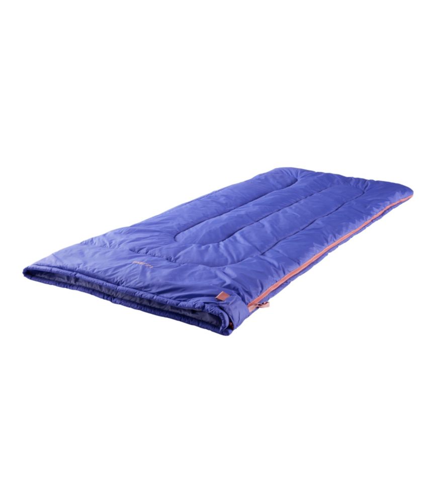 Adults' Camp Sleeping Bag, CottonBlendLined 40°F Sleeping Bags at L