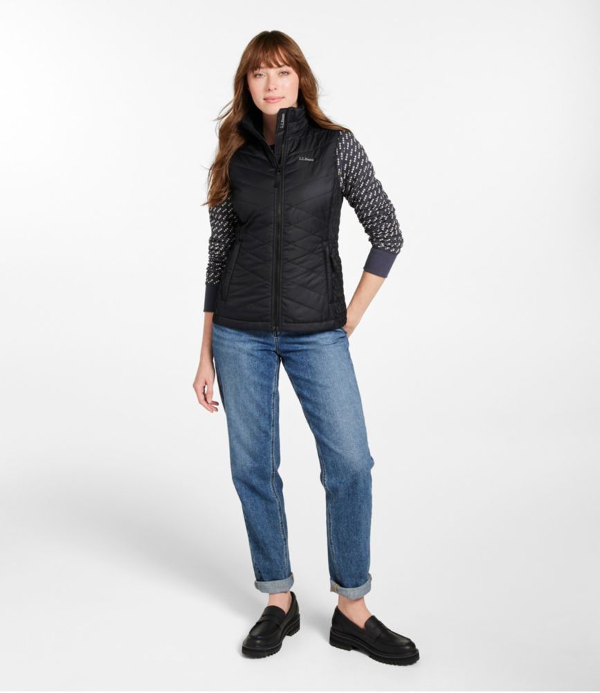 Women's FleeceLined Primaloft Vest Vests at L.L.Bean