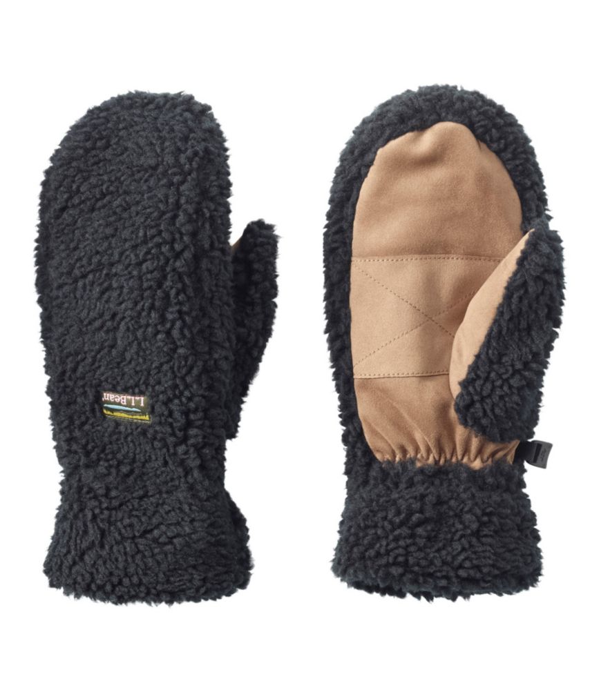 Women's Mountain Pile Fleece Mittens Gloves & Mittens at L.L.Bean