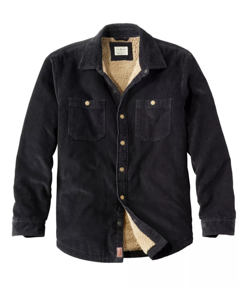 Men's 1912 Heritage Lined Shirt Jac, Corduroy ShirtJackets at L.L.Bean