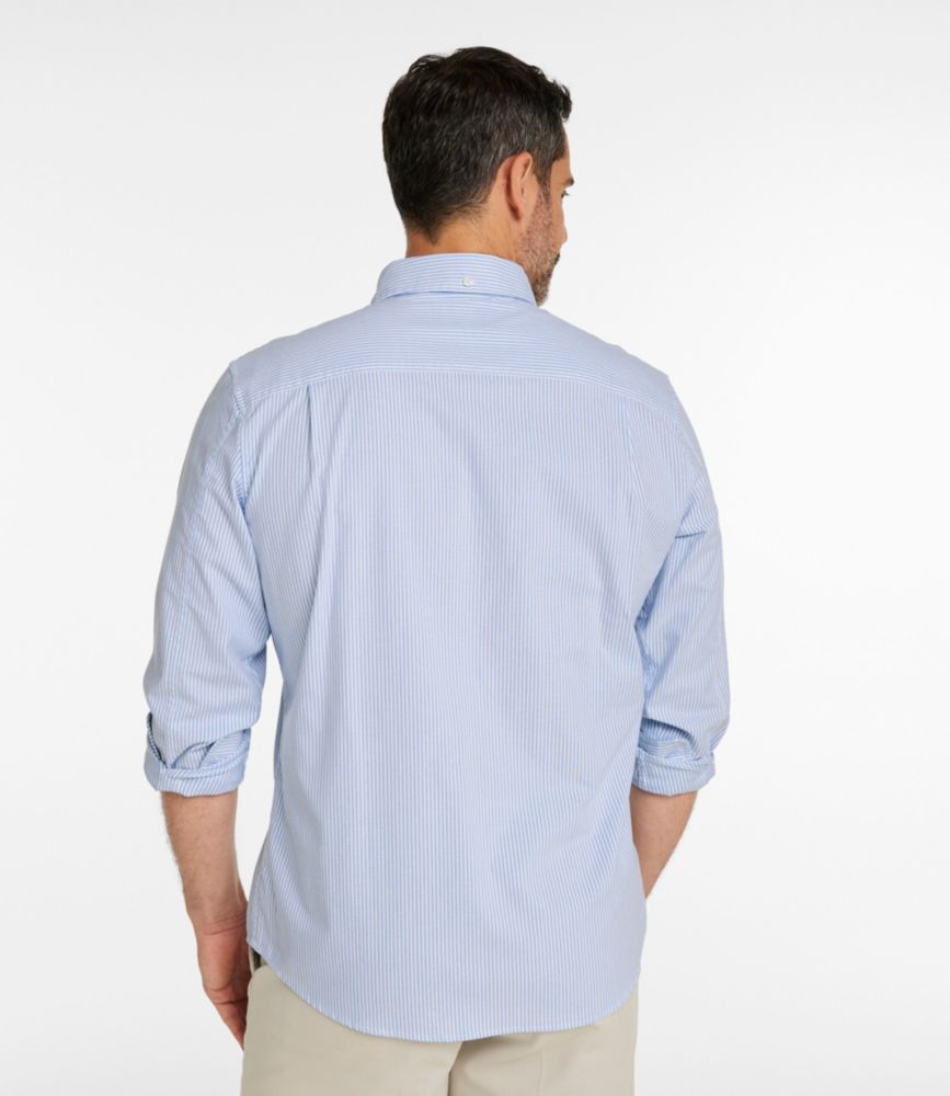 Men's Comfort Stretch Oxford Shirt, Slightly Fitted Untucked Fit