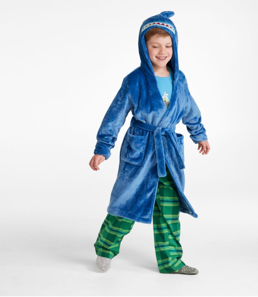 Kids' Cozy Animal Robe, Hooded Sleepwear at L.L.Bean