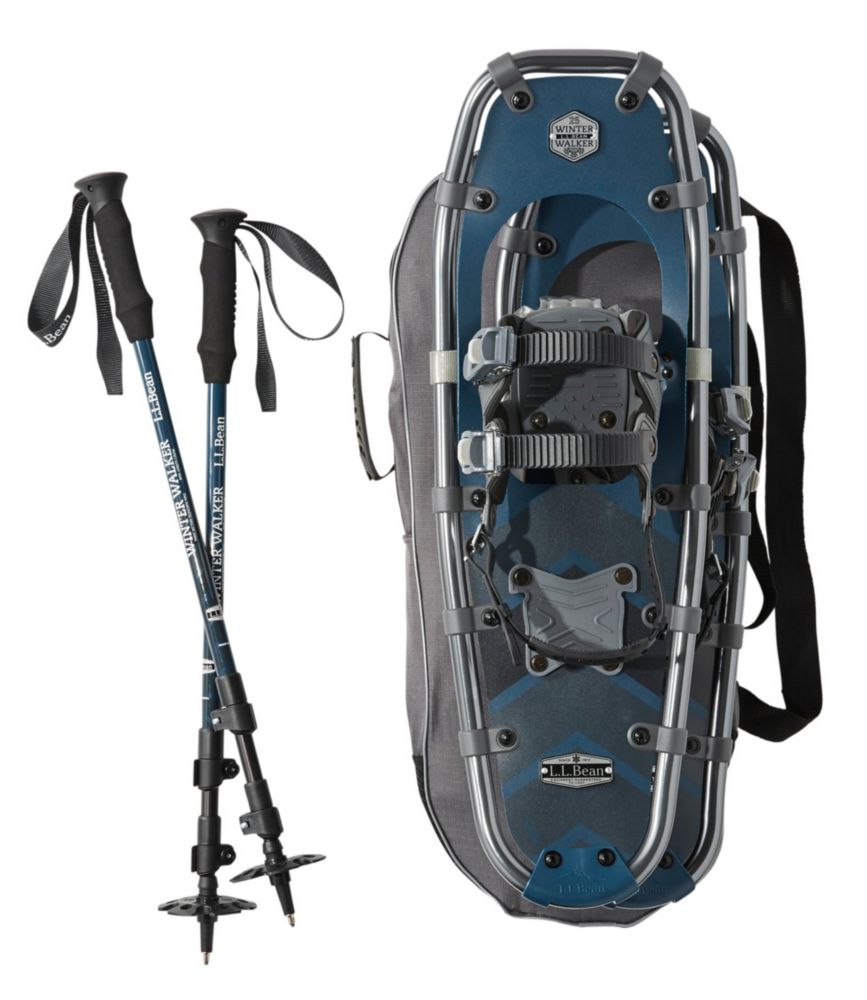 Men's Winter Walker Snowshoe Package Snowshoes and Sets at L.L.Bean