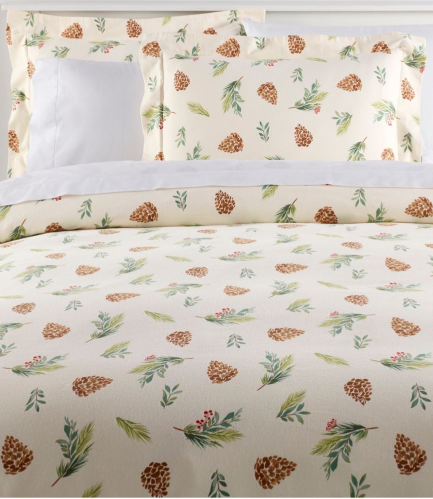 Evergreen Flannel Comforter Cover Collection Comforter Covers at L.L.Bean