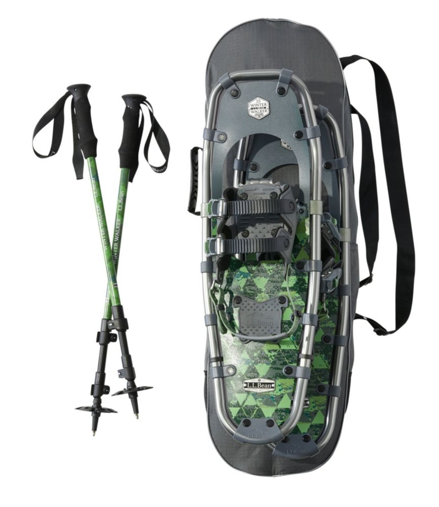 Men's Winter Walker Snowshoe Package Snowshoes and Sets at L.L.Bean