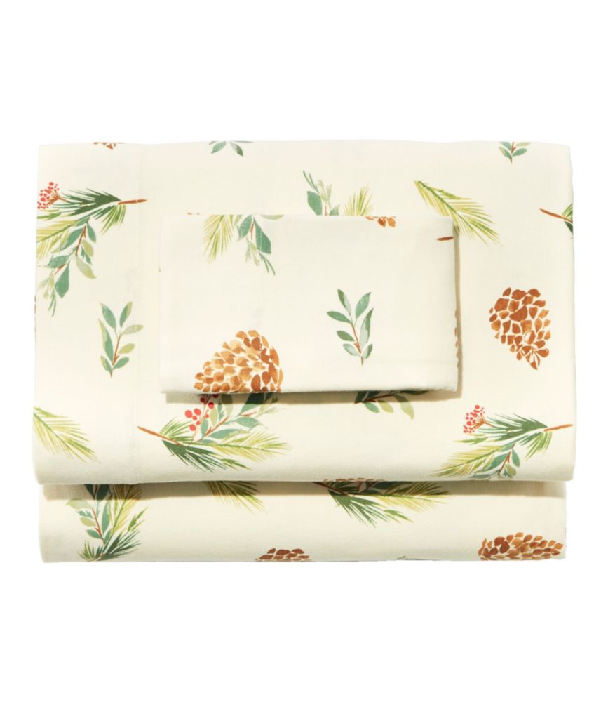 Evergreen Flannel Sheet Collection Sheets at L.L.Bean