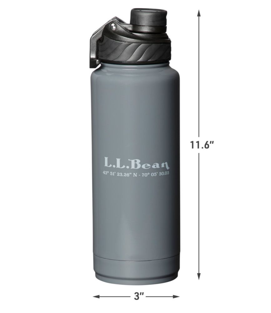 L.L.Bean Canteen Insulated Print Water Bottle, 40 oz. Outdoor